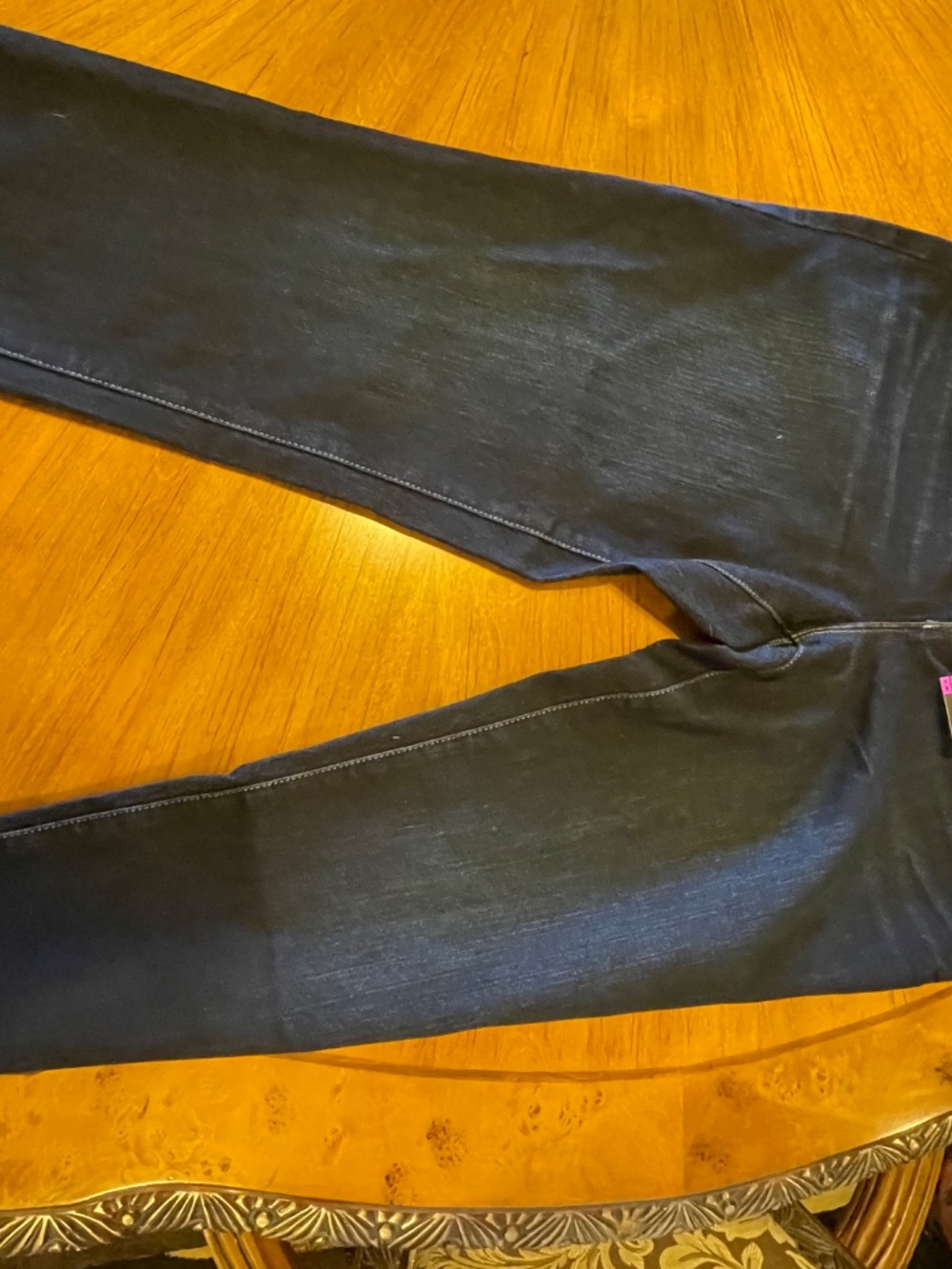 Curvy Fit Two Pair of Style and Company Boyfriend Mid-Rise Size 10 Crop Pants - Picture 5 of 7